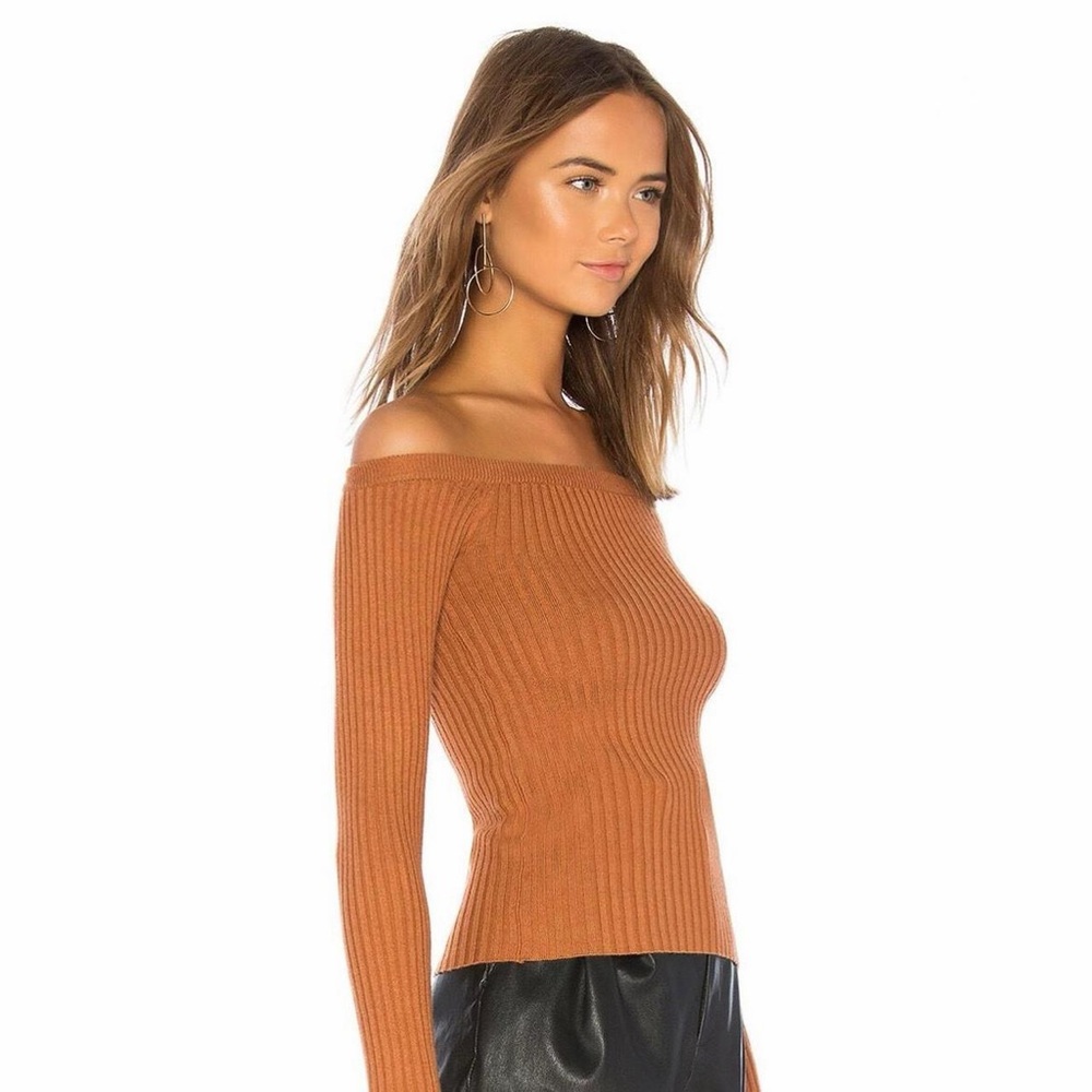 Off-Shoulder Sweater - Picture 2 of 3